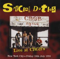 Special Duties : Live at CBGB's